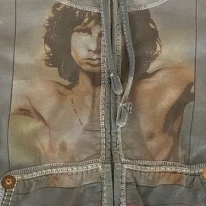 RARE Faded Jim Morrison The Doors True Religion Hoodie Travis